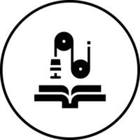 física libro vector icono