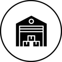 Warehouse Vector Icon