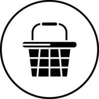 Shopping Basket Vector Icon