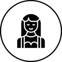 Actress Vector Icon