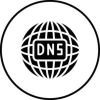 dns vector icono