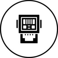 Electric Meter Vector Icon