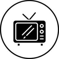 icono de vector de tv