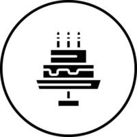 Birthday Cake Vector Icon