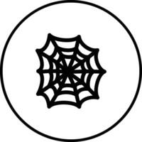 Spider Web Vector Icon