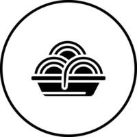 pasta vector icono