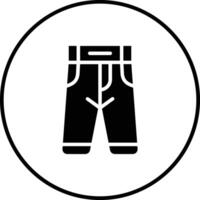 icono de vector de pantalones