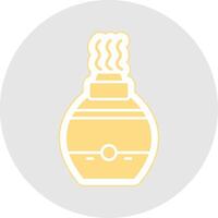 Air Diffuser Glyph Multicolor Sticker Icon vector