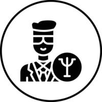 Psychologist Vector Icon