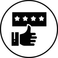 Ratings Vector Icon