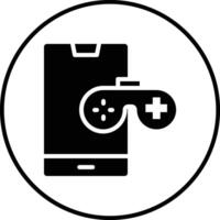 Smartphone Game Vector Icon