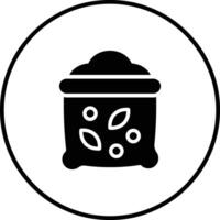 Seeds Bag Vector Icon