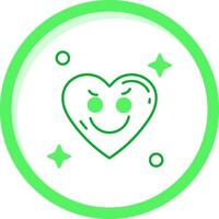 Envy Green mix Icon vector