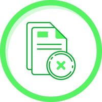 cerca verde mezcla icono vector