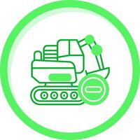 Construction Green mix Icon vector