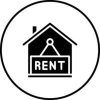 Rent House Vector Icon