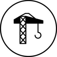 Tower Crane Vector Icon