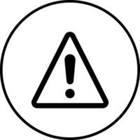 Danger Sign Vector Icon