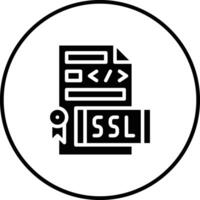 SSL File Vector Icon