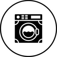 Laundry Machine Vector Icon