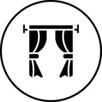 Curtains Vector Icon