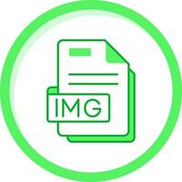 Img Green mix Icon vector
