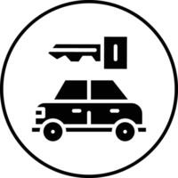 Rent Car Vector Icon