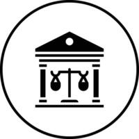 Court House Vector Icon