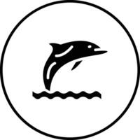 Dolphin Vector Icon