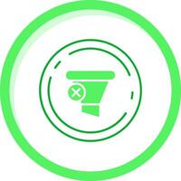 Clear Green mix Icon vector