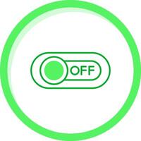 Off Green mix Icon vector