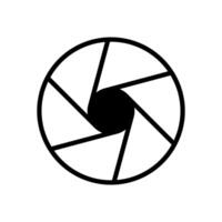 shutter icon symbol vector template