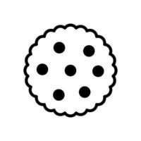 cookie icon symbol vector template