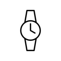 reloj icono símbolo vector modelo