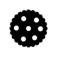 cookie icon symbol vector template