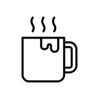 hot cocoa icon symbol vector template