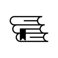 library icon symbol vector template