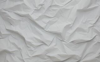 AI generated Crumpled torn paperboard texture pattern photo