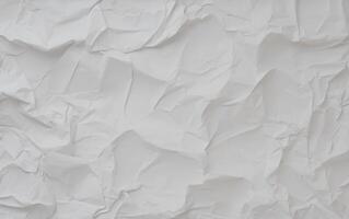 AI generated Crumpled torn paperboard texture pattern photo