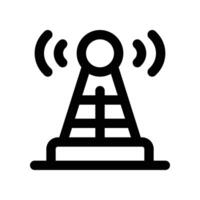 antenna icon. vector line icon for your website, mobile, presentation, and logo design.