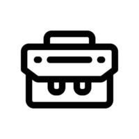 suitcase icon. vector line icon for your website, mobile, presentation, and logo design.