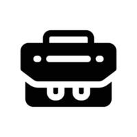 suitcase icon. vector glyph icon for your website, mobile, presentation, and logo design.