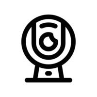 webcam icon. vector line icon for your website, mobile, presentation, and logo design.