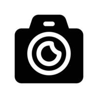 camera icon. vector glyph icon for your website, mobile, presentation, and logo design.