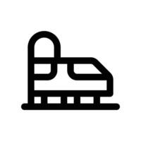 train icon. vector line icon for your website, mobile, presentation, and logo design.