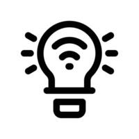 light bulb icon. vector line icon for your website, mobile, presentation, and logo design.