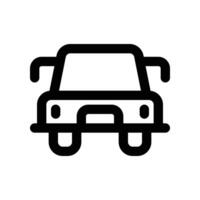 car icon. vector line icon for your website, mobile, presentation, and logo design.