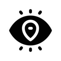 view icon. vector glyph icon for your website, mobile, presentation, and logo design.