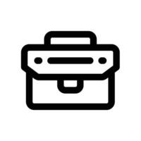 briefcase icon. vector line icon for your website, mobile, presentation, and logo design.