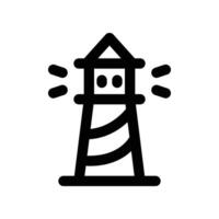 light house icon. vector line icon for your website, mobile, presentation, and logo design.